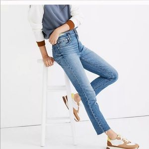 Madewell Perfect Vintage Raw Hem Jeans -2️⃣7️⃣